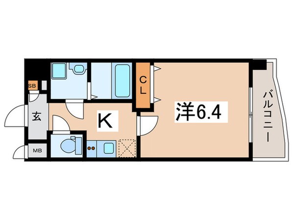 Luxe田辺の物件間取画像